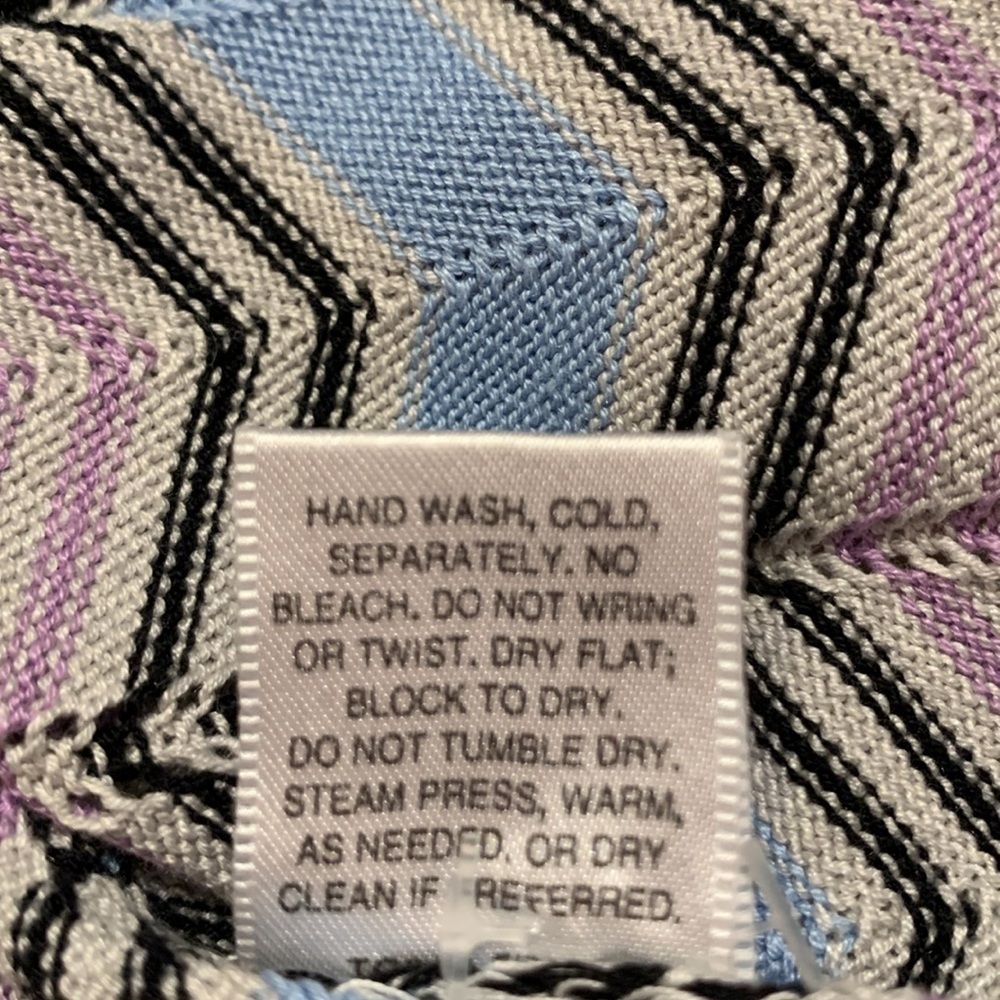 Pendleton silk/cotton blend one-button cardigan s… - image 5